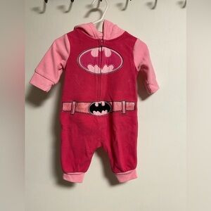 DC Comics Batman Fleece Outfit, Size 0-3 Months